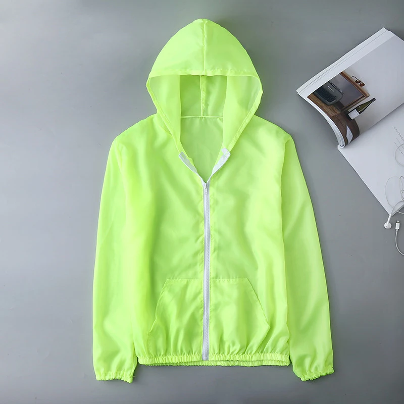 Jacket Women Summer Sun Protection Coat Anti-UV Quick Dry Sports Windbreaker Cycling Run Sunscreen Shirt