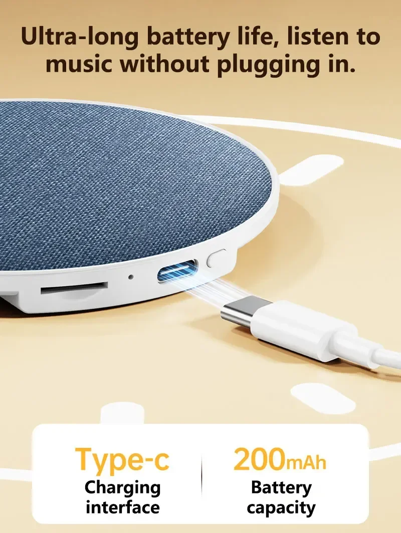 Pillow Side Sleep Aid Speaker Ultrasonic Sleep Aid High Dynamic Sound Quality Under Pillow Butterfly Bluetooth Speaker 2026 New