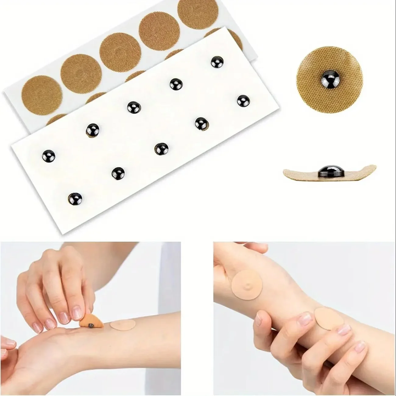 50pcs, 600 Gauss Magnetic Patches, Magnetic Massage Patches, Magnetic Therapy Body Care