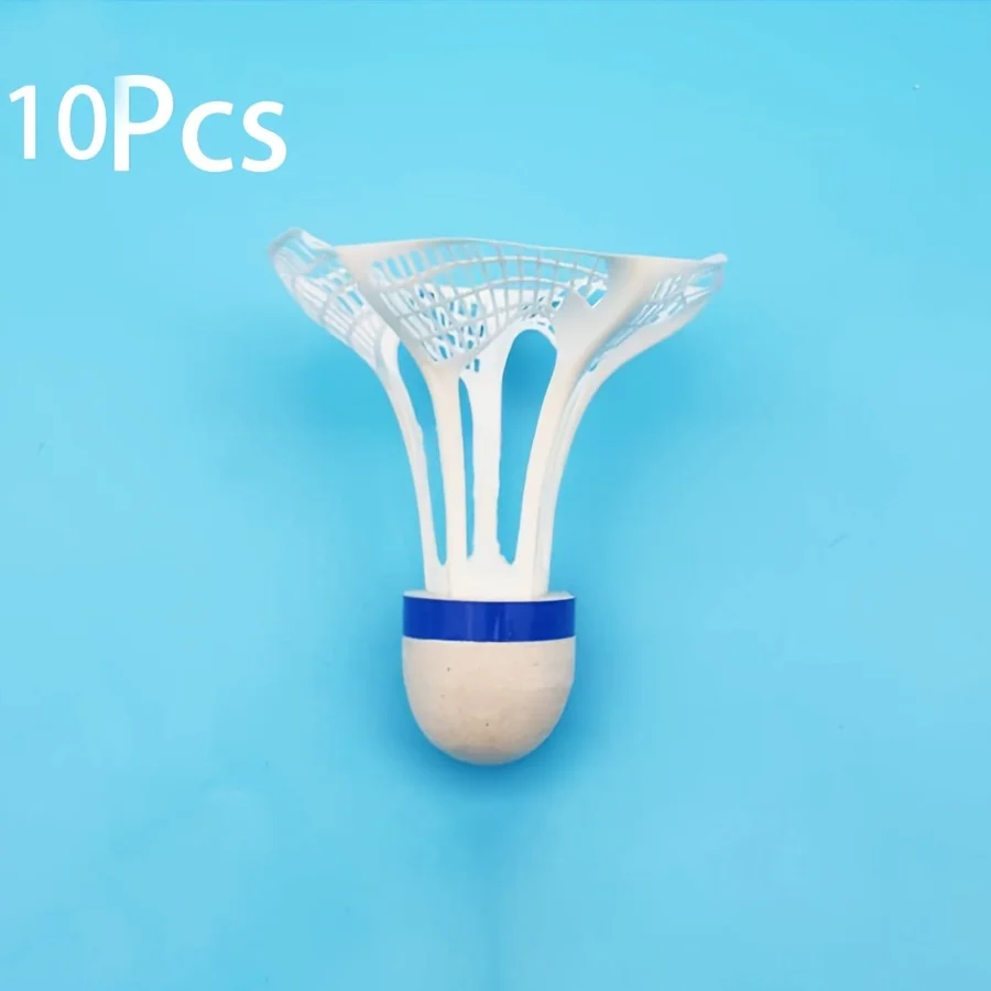 10pcs Wind-Resistant Badminton-Perfect For Outdoor Badminton Practice And Sports-Suitable For Badminton Enthusiasts And Athletes