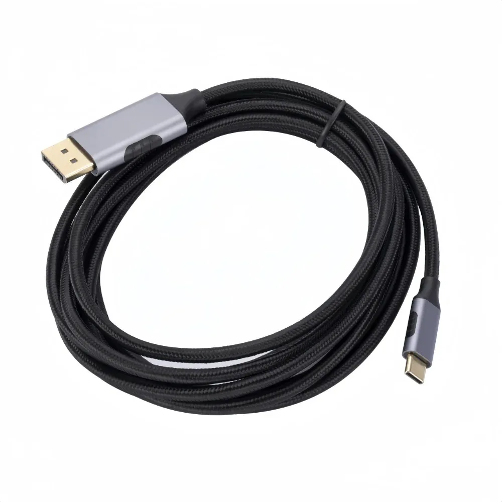 USB-C To DisplayPort Cable 8K@60Hz DP Type C 3.1 To 4K 144Hz Display Port 1.4 Cable Thunderbolt 3 4 for MacBook Air Pro Samsung