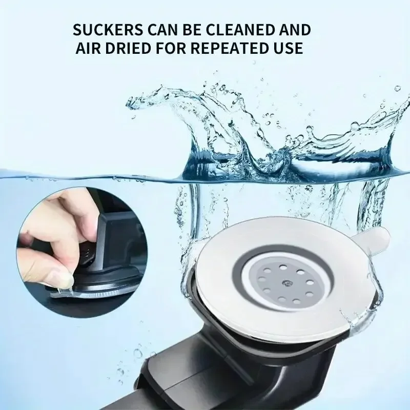 360° Rotatable Stable Car Phone Bracket Universal Windshield Suction Cup & Air Vent Mount Stand Car Phone Holder for Cellphone