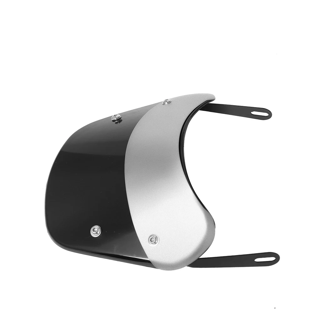 Motorcycle Headlight Windshield Wind Deflector Windscreen Universal for The Most Models