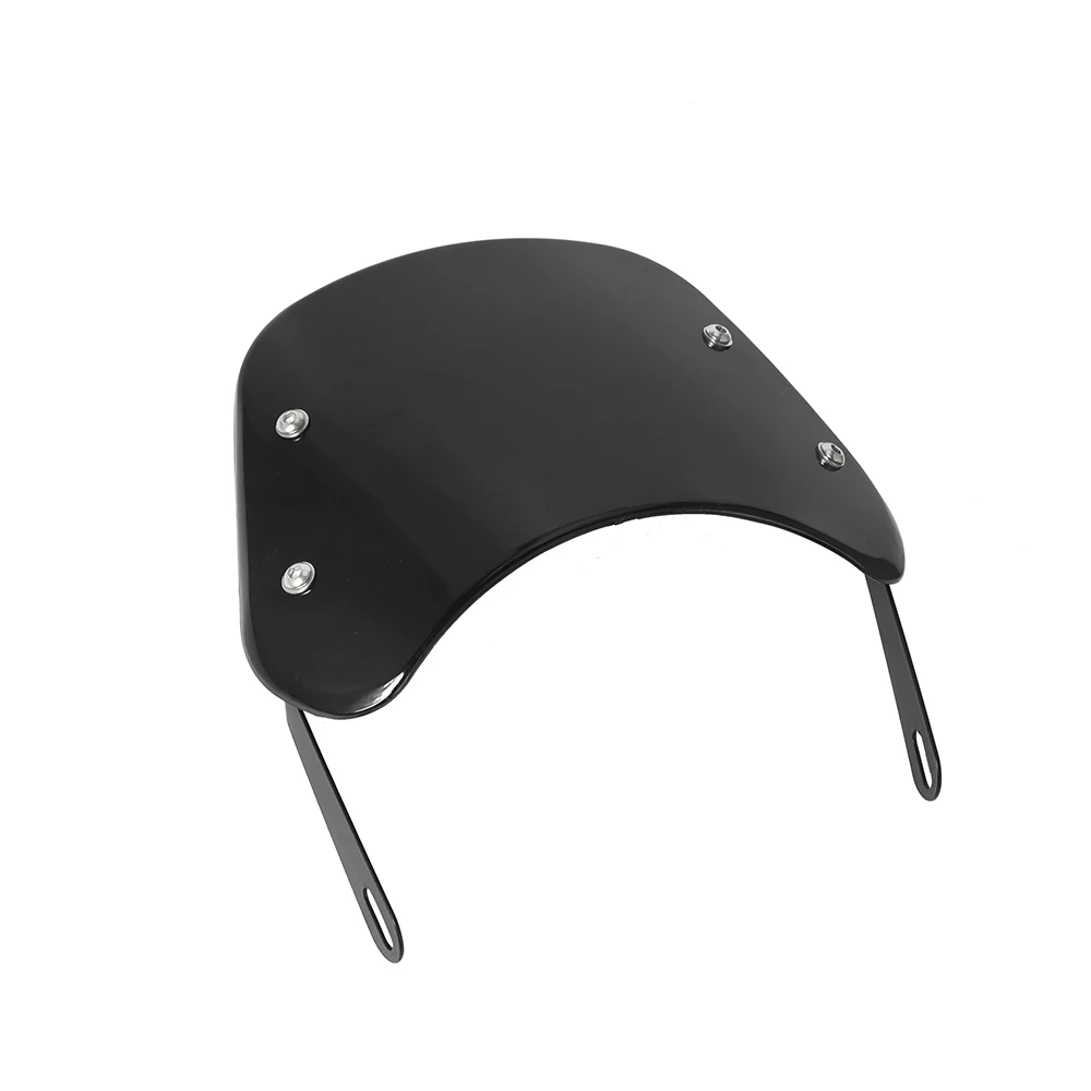 Motorcycle Headlight Windshield Wind Deflector Windscreen Universal for The Most Models