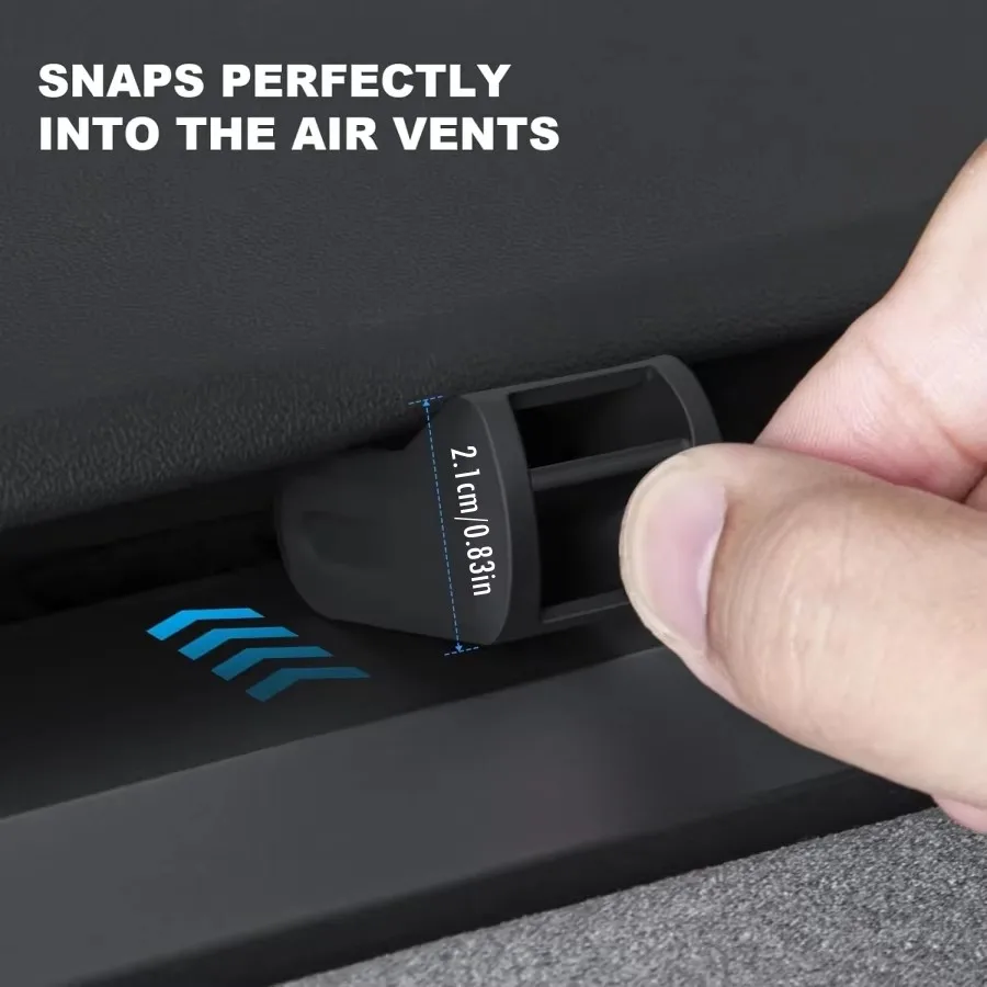 Air Freshener Adapter Designed For Tesla Model 3 2017-2025 Model Y 2020-2025 Air Vent (Air Freshener Not Included)
