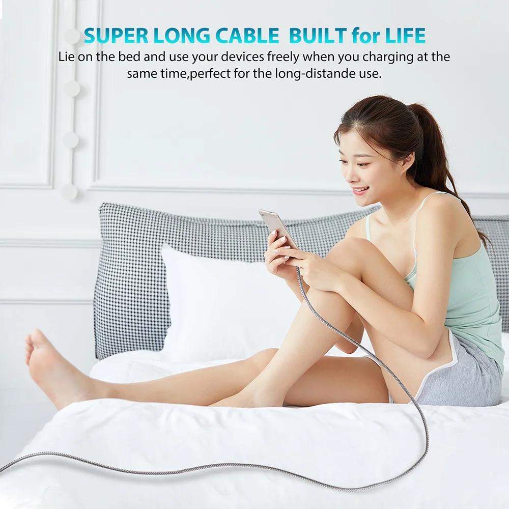 Type C to Type C 60W PD Fast Charging Extension Cable 1M 2M 3m 5m 8m for iPhone 15 Pro Max Samsung OPPO VIVO Xiaomi USB C Cable