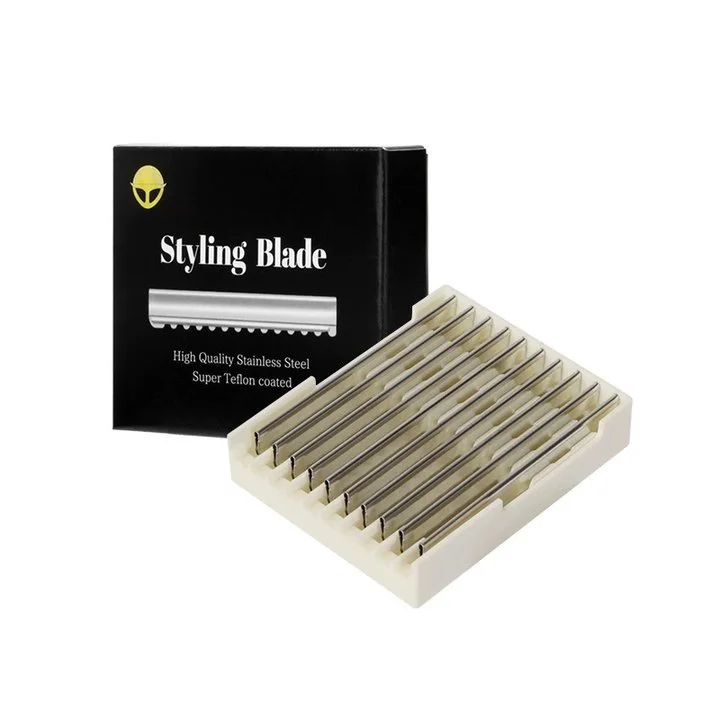 15/100pcs Box Professional Stainless Steel Razor Blade Manual Shaver Double And Single-Sided Blade Men Shaving Replacement Blade