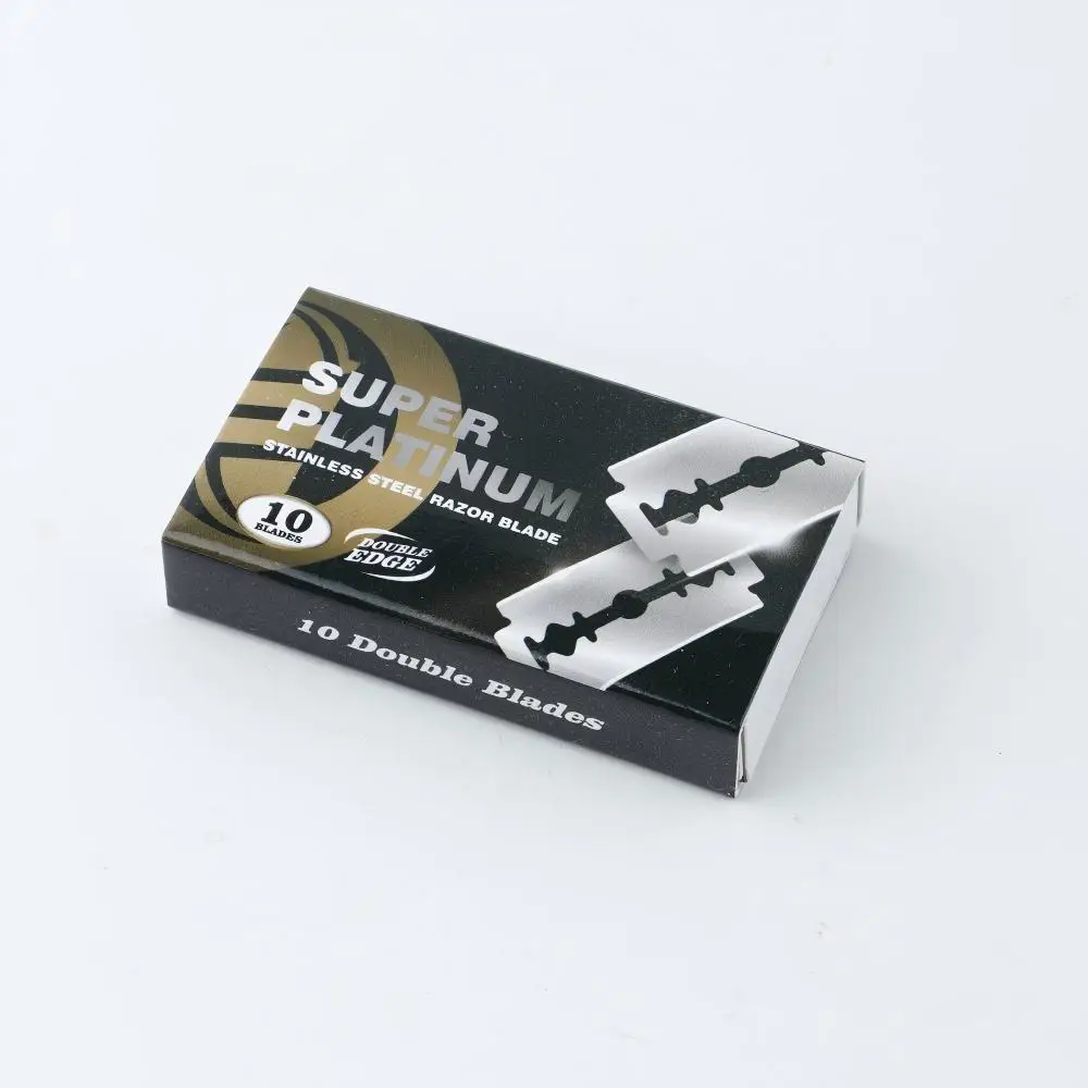 15/100pcs Box Professional Stainless Steel Razor Blade Manual Shaver Double And Single-Sided Blade Men Shaving Replacement Blade