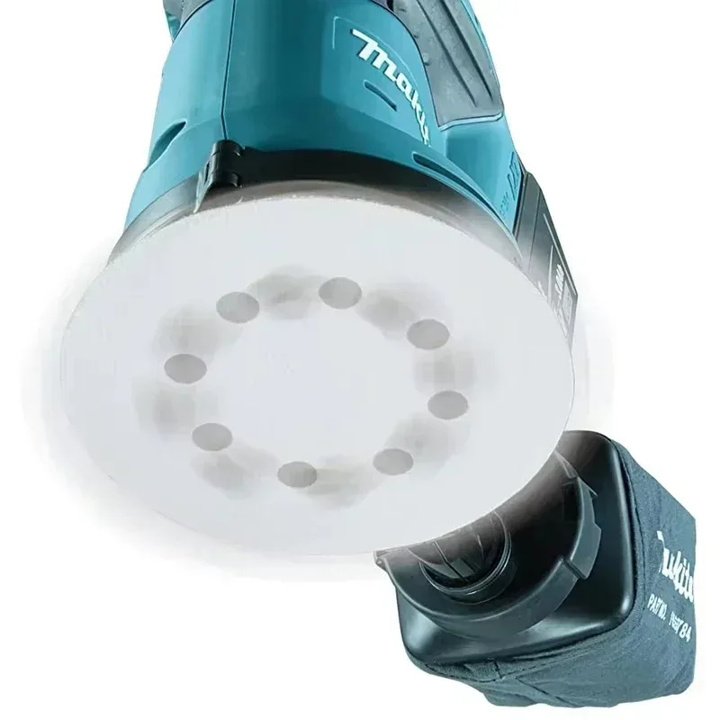 Makita DBO180Z 18V Cordless Random Orbital Sander for Woodworking Putty Polishing Bare Tool for DIY Professional Use