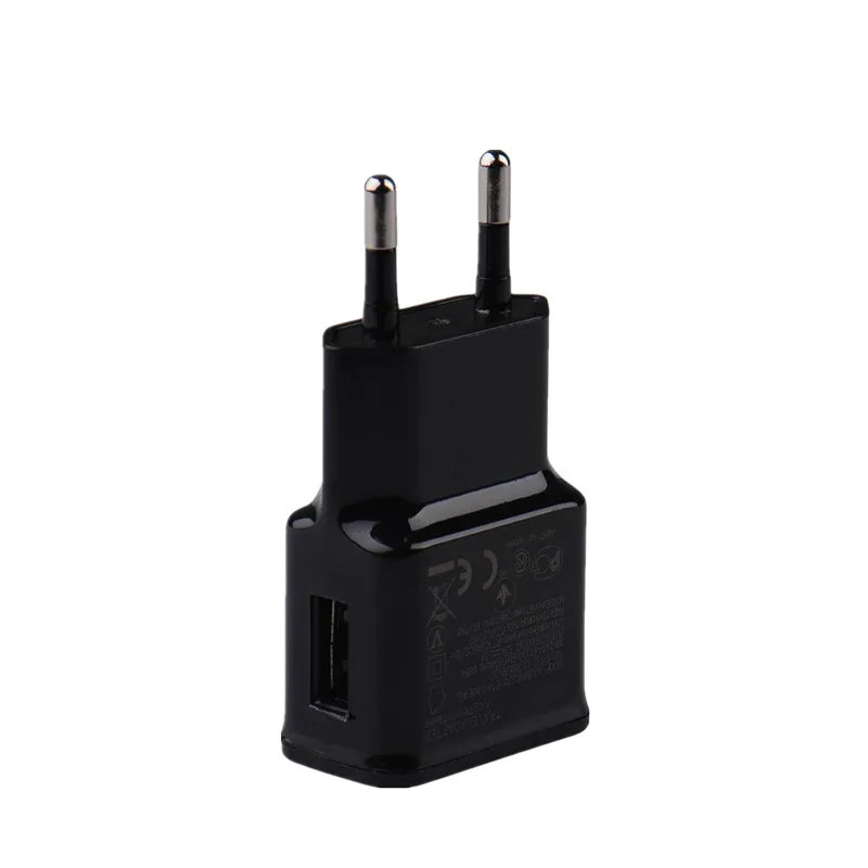 5V 1A Dual USB Charger EU Plug Portable Travel Power Adapter Fast Charging Universal For iPhone Android Smartphone