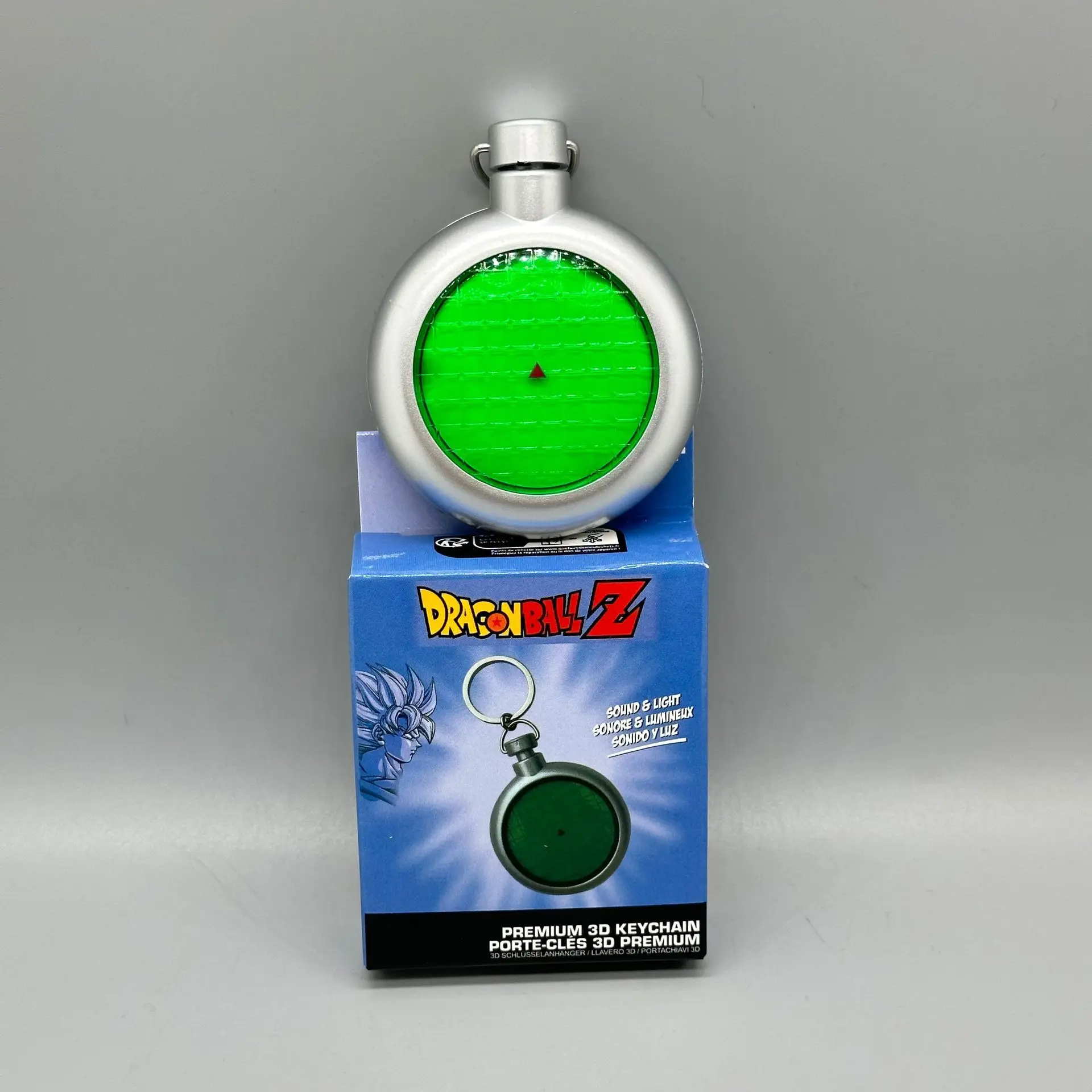 Dragon Ball Radar Keychain Rechargeable With Sound And Light Feature Backpack Ornament Collectible Keychain Gift For Fans