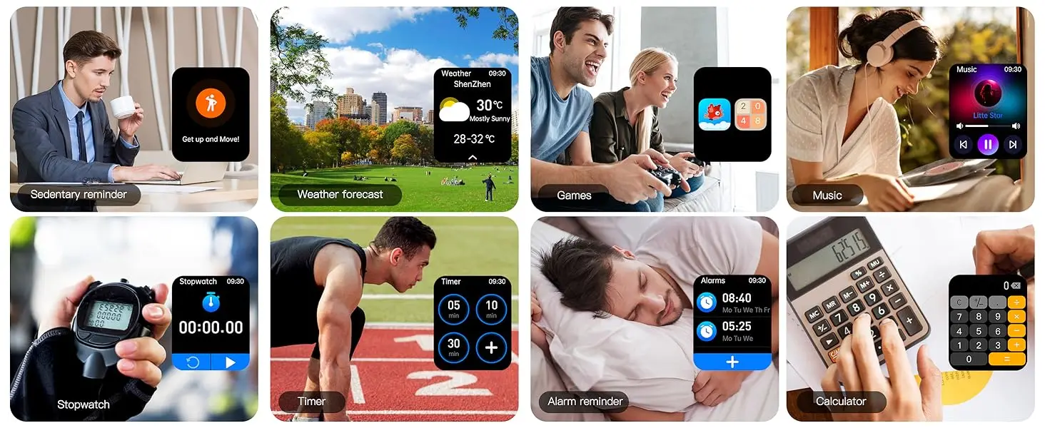 New Men Accurate Health Diagnosis ECG Smart Watch Blood Pressure Blood Oxygen Blood Fat Uric Acid Temp Bluetooth call Smartwatch