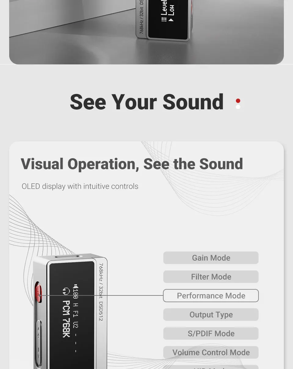 AIYIMA H4 HIFI Portable Headphone Amplifier USB DAC AMP ES9039Q2M PCM768 DSD512 4.4mm Balanced/3.5mm Jack Output OLED Display