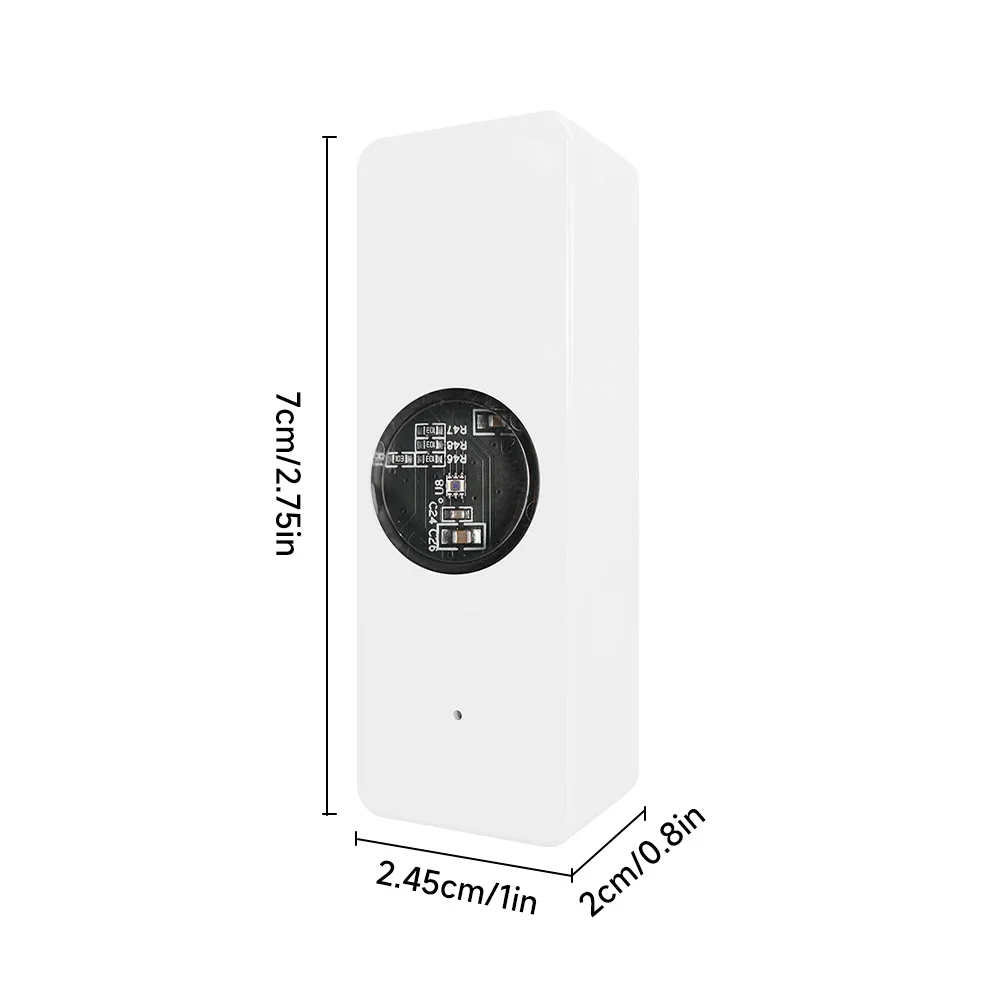 Tuya ZigBee Light Sensor Luminance Brightness Detector Smart Home Illumination Sensor Works with Smart Life