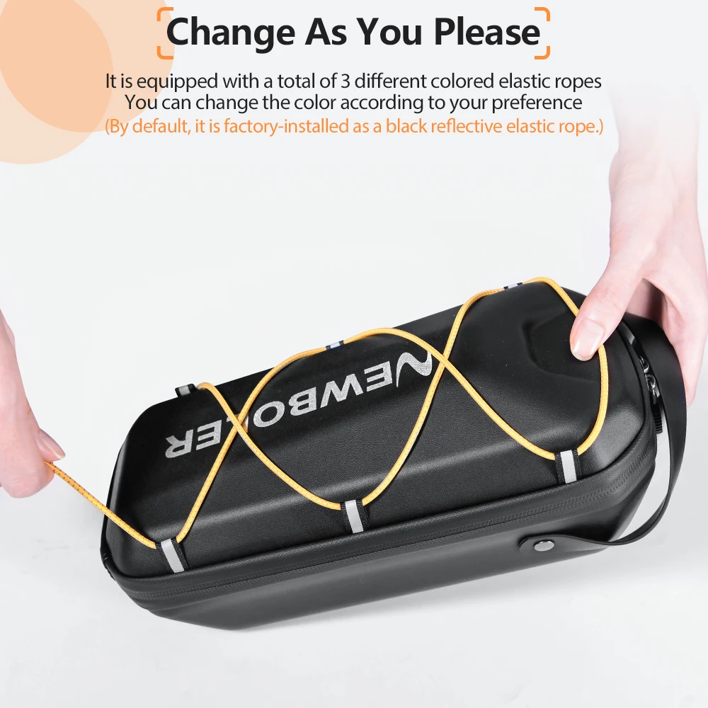 NEWBOLER 3L/5L Electric Scooter EVA Hard Shell Hanging Bag Headband Folding Electric Bicycle Quick Release Electric Scooter Bag