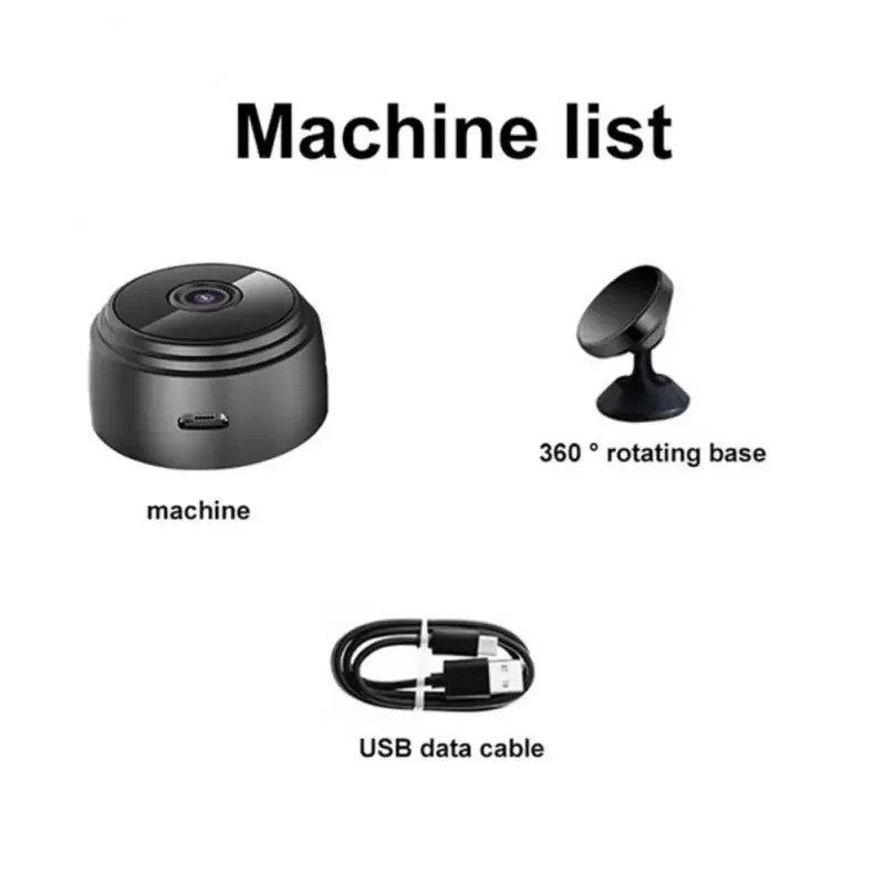 A9 Camera HD Wireless Network WIFI Home Camera 1080p Outdoor Sports Night Vision Infrared Camera