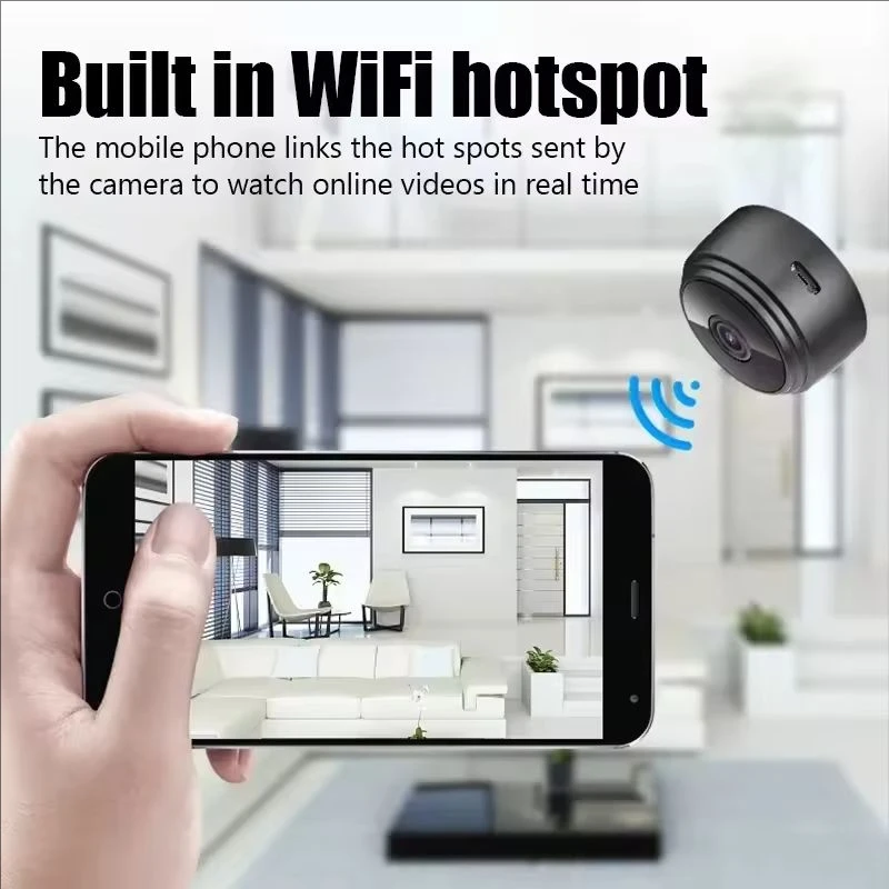 A9 Camera HD Wireless Network WIFI Home Camera 1080p Outdoor Sports Night Vision Infrared Camera