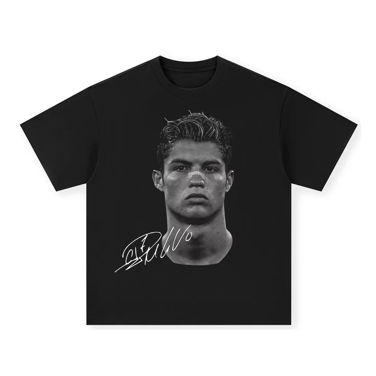 Neymar American Football Star Print Short-sleeved T-shirt Women Clothing Athleisure Print Fashion Tee Aesthetic Clothes