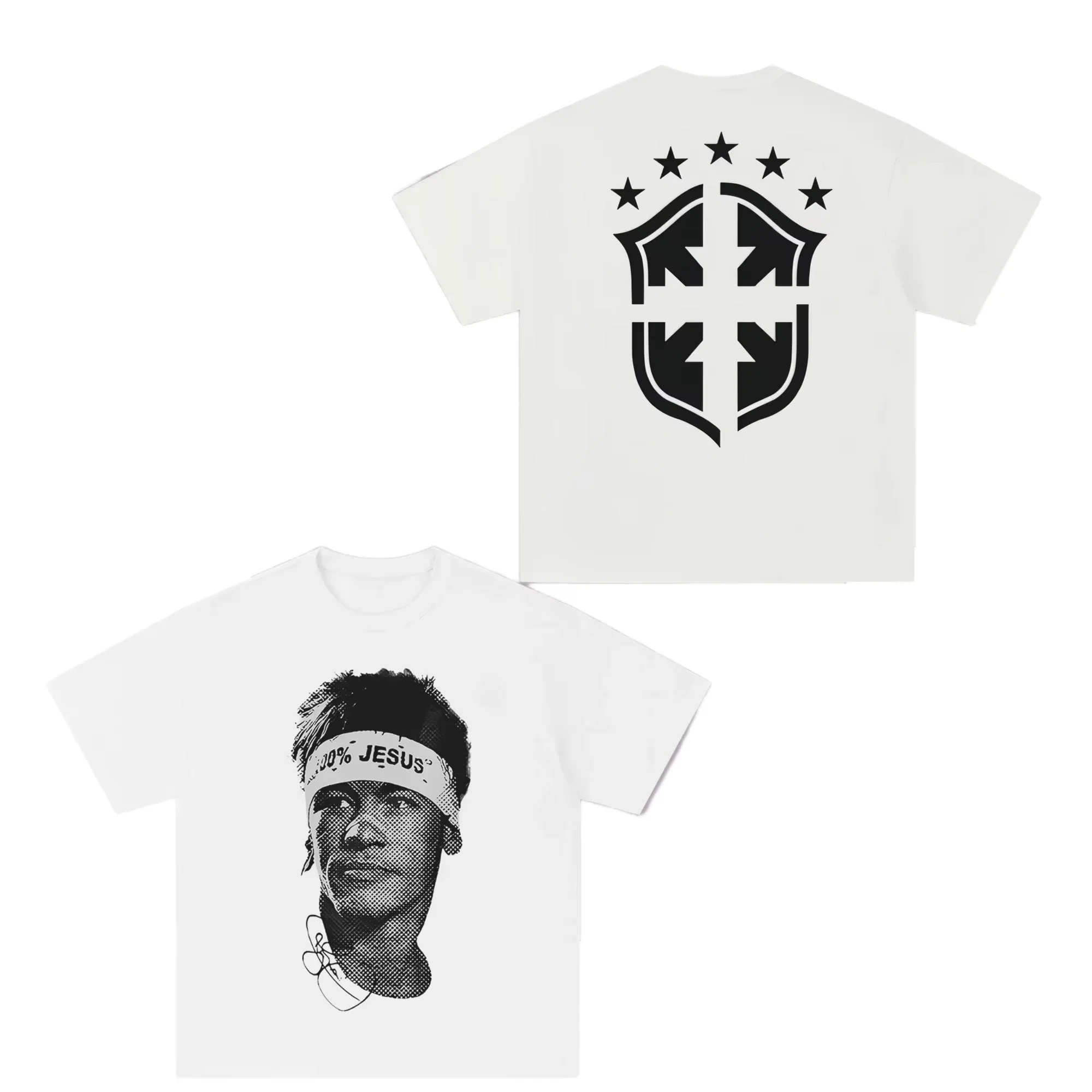 Neymar American Football Star Print Short-sleeved T-shirt Women Clothing Athleisure Print Fashion Tee Aesthetic Clothes
