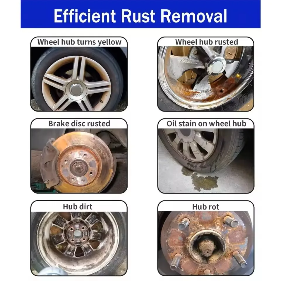 Rust Remover Spray Powerful Rust Removal For Metal Car Bike Household Tools 2026