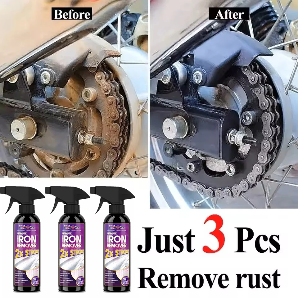 Rust Remover Spray Powerful Rust Removal For Metal Car Bike Household Tools 2026