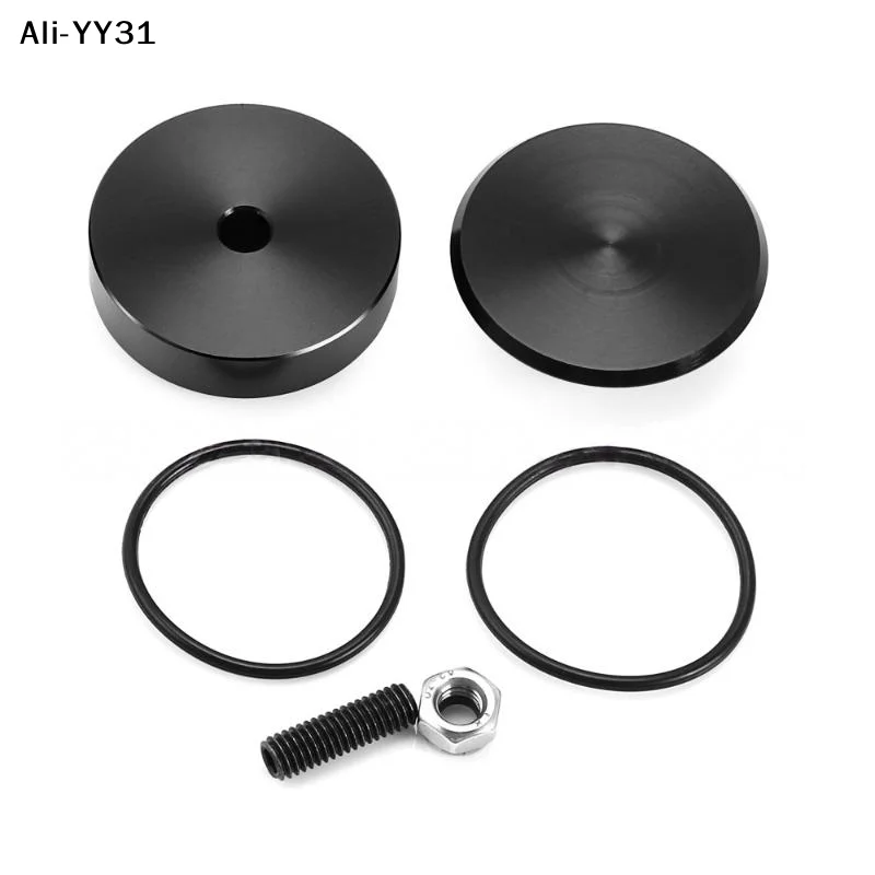 【YC】1 Set Universal Waterproof Car Accessories Aluminum Alloy Car Rear Wiper Delete Kit Plug Cap Rear Window Wiper Arm Cover