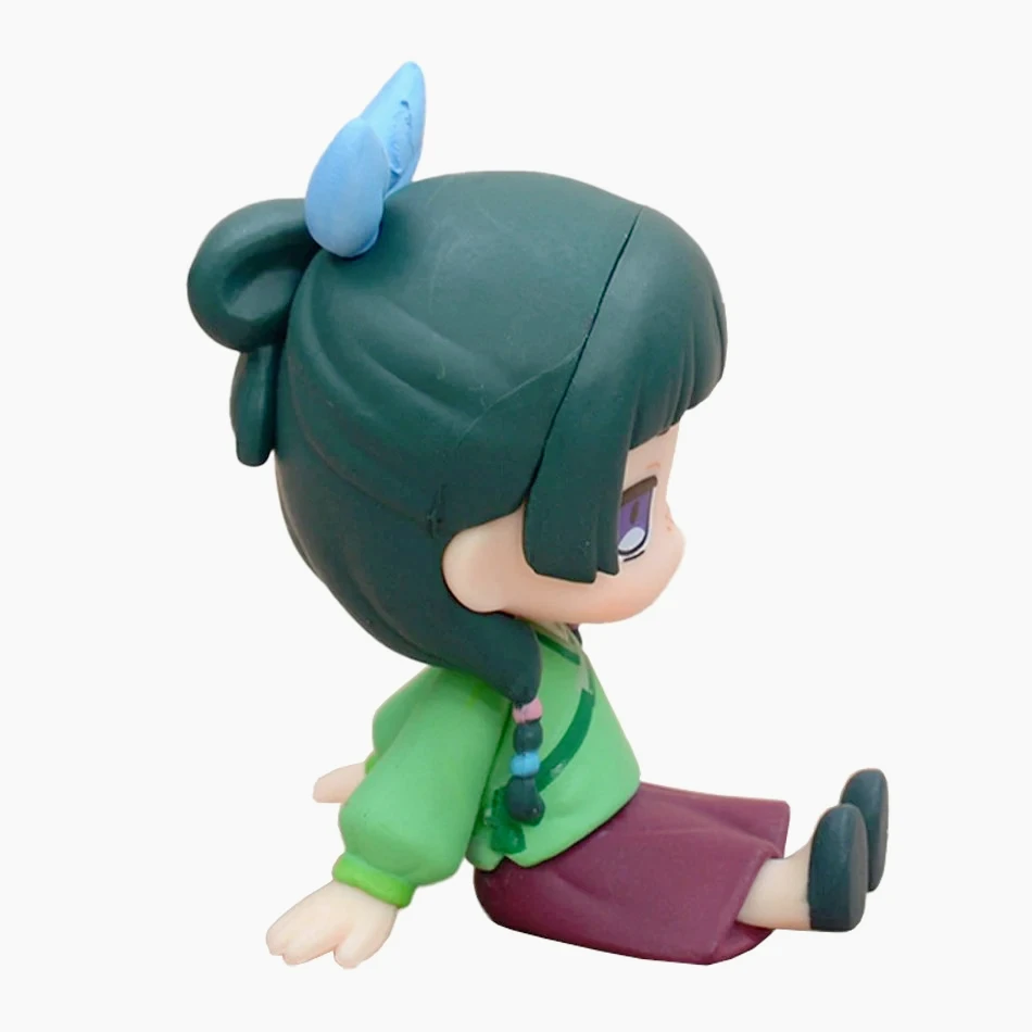 Q Version The Apothecary Diaries Maomao Jinshi Mini Anime Figure Toy Periphery Kawaii Sitting Desktop Car Ornaments Model Gifts