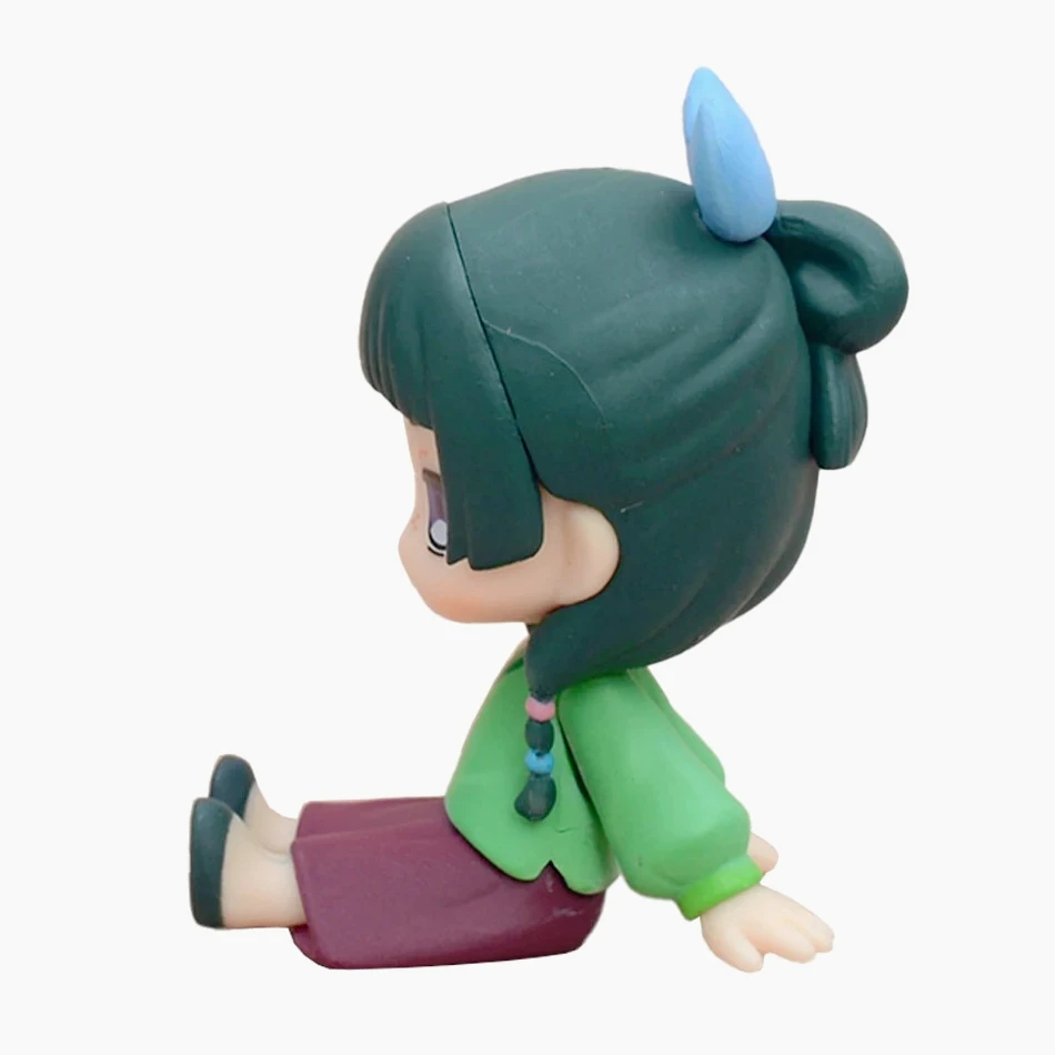 Q Version The Apothecary Diaries Maomao Jinshi Mini Anime Figure Toy Periphery Kawaii Sitting Desktop Car Ornaments Model Gifts