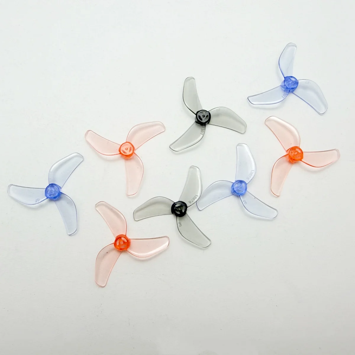 4Pairs/8PCS Gemfan 1207 31mm 3-Blade PC Propeller 1.0mm for RC Drone Tinywhook Air65 DIY Parts