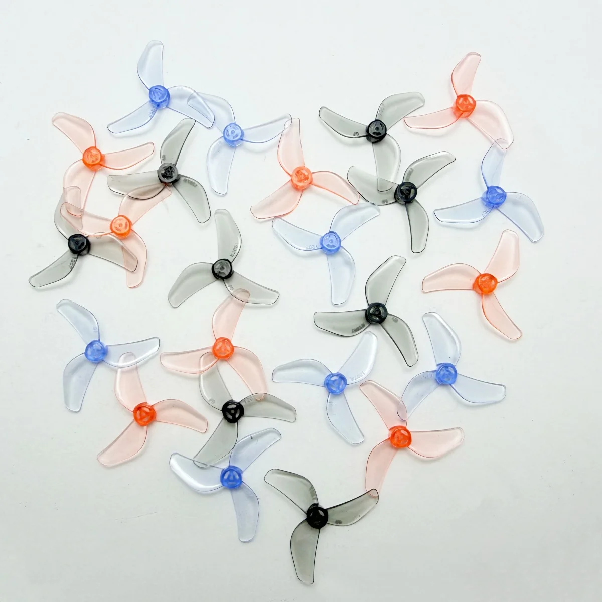 4Pairs/8PCS Gemfan 1207 31mm 3-Blade PC Propeller 1.0mm for RC Drone Tinywhook Air65 DIY Parts