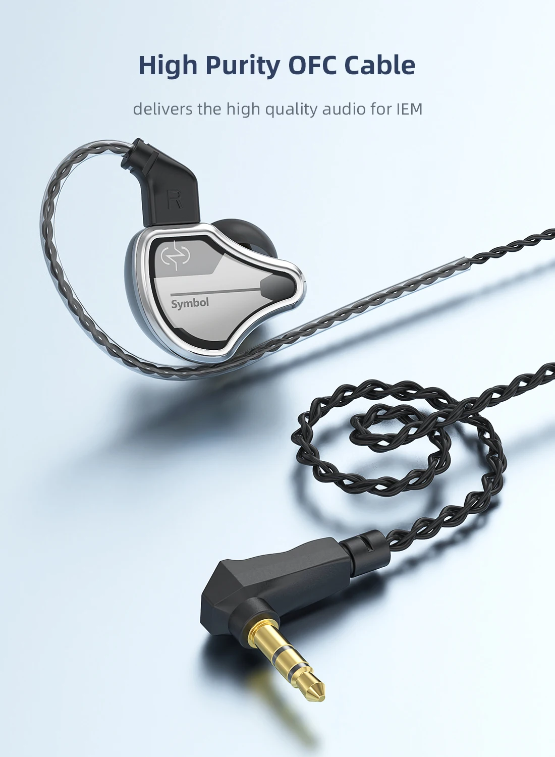 CCZ BC02 Dynamic Driver HiFi IEM With 10MM Carbon Nano Tube Diaphragm In Ear Earphones Bass Wired Headphones Monitor Headset