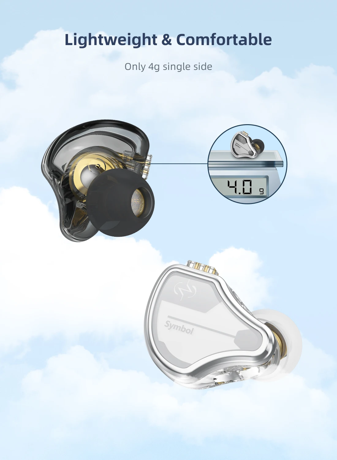 CCZ BC02 Dynamic Driver HiFi IEM With 10MM Carbon Nano Tube Diaphragm In Ear Earphones Bass Wired Headphones Monitor Headset
