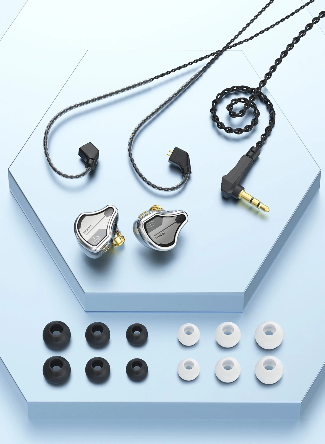 CCZ BC02 Dynamic Driver HiFi IEM With 10MM Carbon Nano Tube Diaphragm In Ear Earphones Bass Wired Headphones Monitor Headset