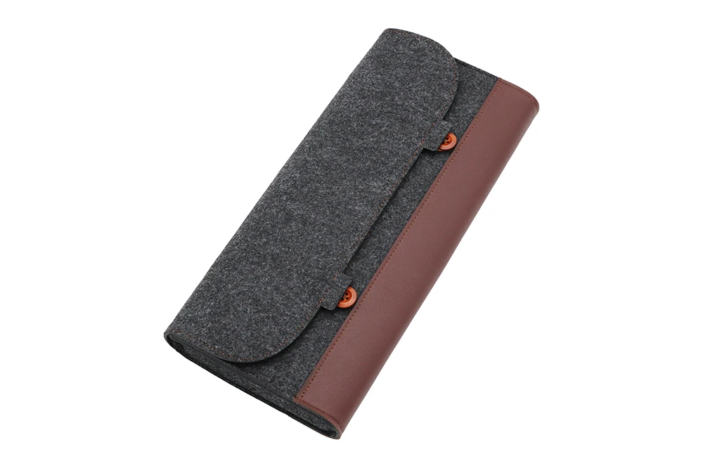PU Felt keyboard carrying case bag for planck 40% 60% 80% 100% gh60 xd64 tada68 87 tkl 104 Ansi bm60 bm65 bm68 poker Made68 EV63