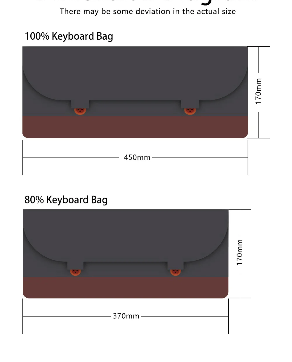 PU Felt keyboard carrying case bag for planck 40% 60% 80% 100% gh60 xd64 tada68 87 tkl 104 Ansi bm60 bm65 bm68 poker Made68 EV63