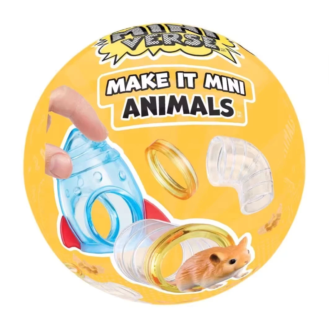 New MGA Miniverse Make It Mini Animals 2 Series Blind Box Cute Mystery Box Play House Toy Decor Collection Kid Birthday Gifts