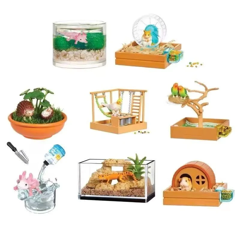New MGA Miniverse Make It Mini Animals 2 Series Blind Box Cute Mystery Box Play House Toy Decor Collection Kid Birthday Gifts