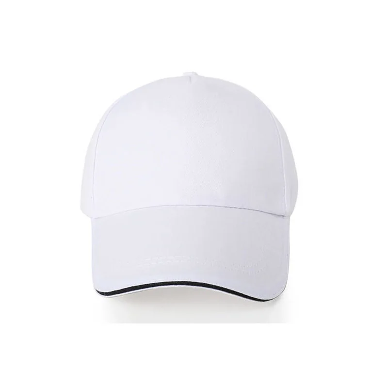 Customized Printed Logo Trendy 5-Piece Cotton Baseball Caps Men's Outdoor Activities Duck Tongue Cap Women's Fashion Trend Hats
