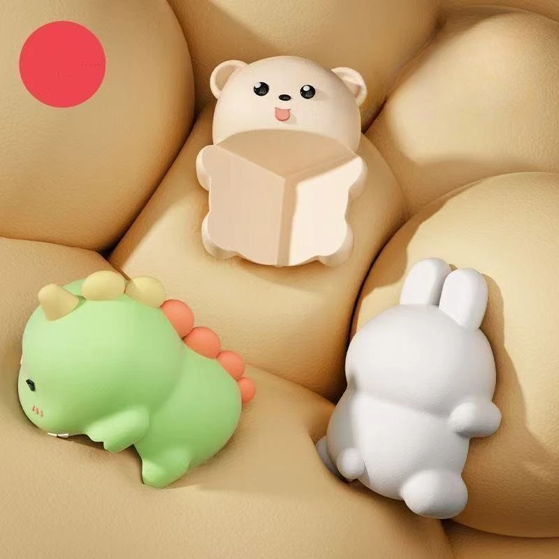 Cartoon Corner Protector Anti-Collision Edge Guard Silicone Cover for Baby Kids Furniture Table Window Dinosaur Rabbit Bear