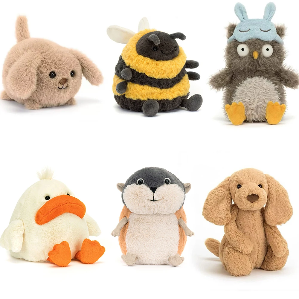 Kawaii Aruban Seagull Penguin Soft Plush Toys Room Decoration Doll Cute Cat Dog Ideal Pet Supplies Surprise Gifts For Girlfriend