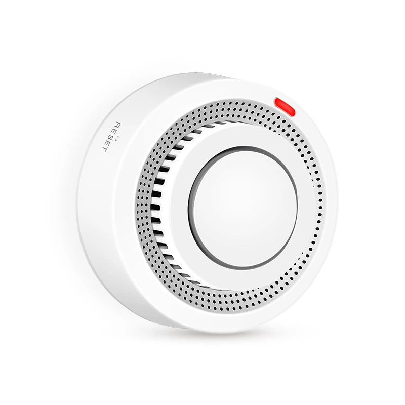 6Pack Tuya WiFi Smart Smoke Sensor Smartlife APP Control Smoke Alarm 85dB On Site Alarm Supports Alexa & Google Assistant