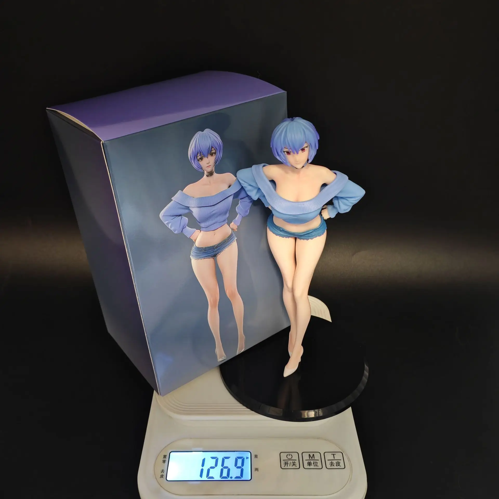 Rei Ayanam Ayanami Rei Rei Ayanami 19cm Japanese Anime Girl Pvc Action Figure Toy Gk Game Statue Adult Collectible Model Doll