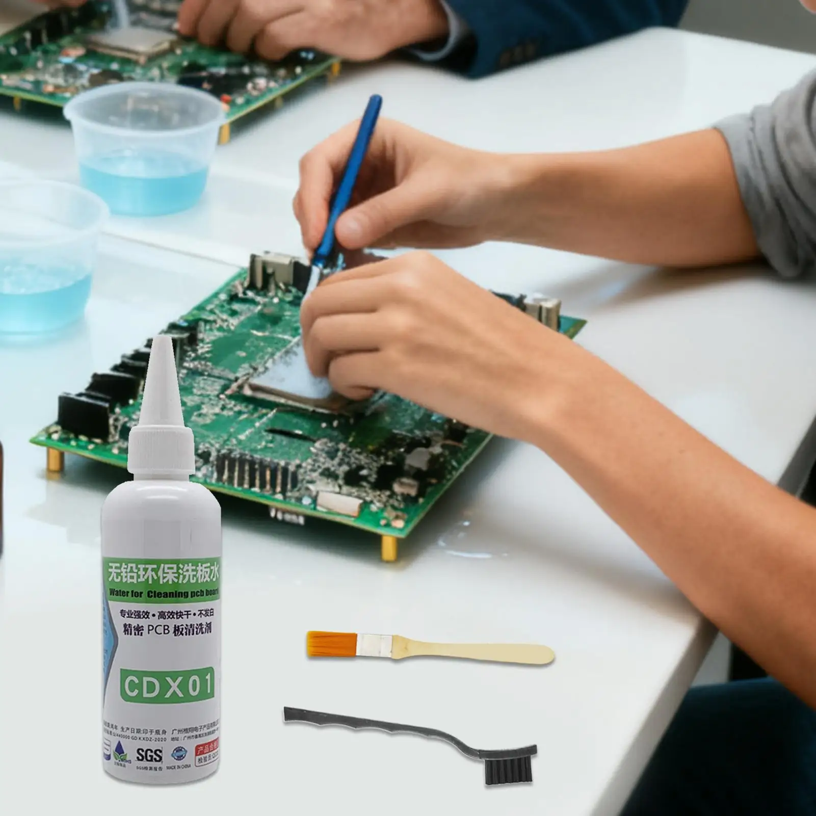 100ml /250ML PCB Motherboard Cleaner Liquid Multifunctional Effective Electronics Cleaning Agent Contact Cleaner Fast Drying 