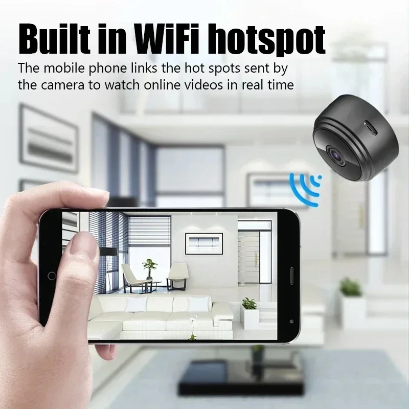 A9 Mini Camera 1080P High Definition Wireless Remote Viewing Micro Camera Wifi Security Protection Surveillance Cameras
