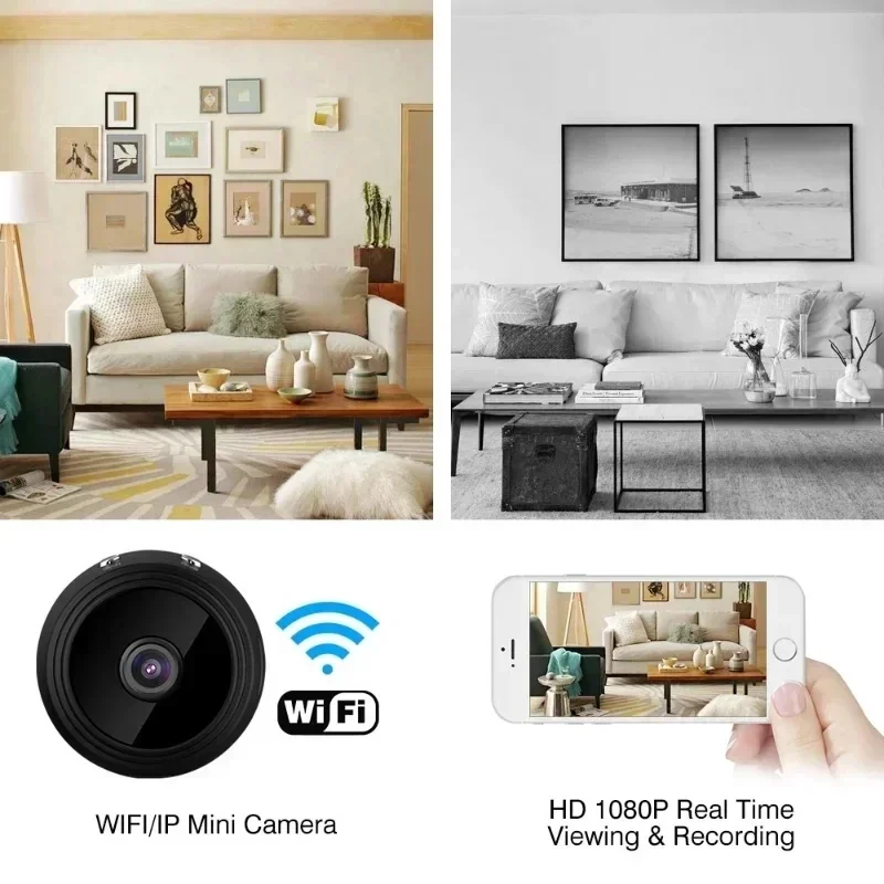 A9 Mini Camera 1080P High Definition Wireless Remote Viewing Micro Camera Wifi Security Protection Surveillance Cameras