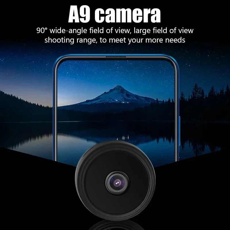 A9 Mini Camera 1080P High Definition Wireless Remote Viewing Micro Camera Wifi Security Protection Surveillance Cameras