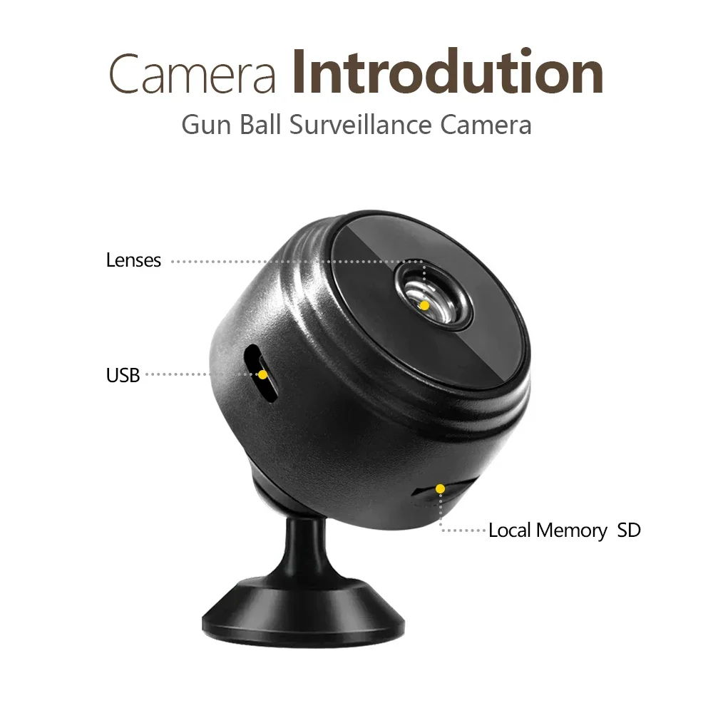A9 Mini Camera 1080P High Definition Wireless Remote Viewing Micro Camera Wifi Security Protection Surveillance Cameras