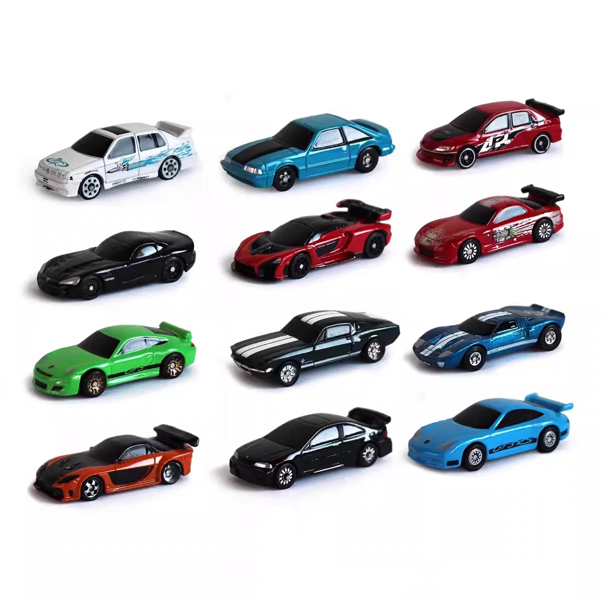 Jada Nano 1.65-inch Fast & Furious Star Wars Minecraft Toy Story Mystery Blind Bag Gifts Toy Model Anime Figures Collect