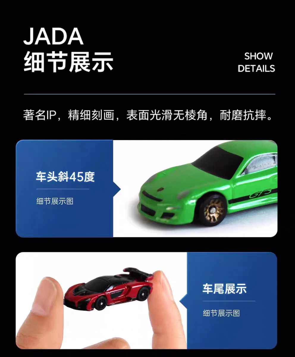 Jada Nano 1.65-inch Fast & Furious Star Wars Minecraft Toy Story Mystery Blind Bag Gifts Toy Model Anime Figures Collect