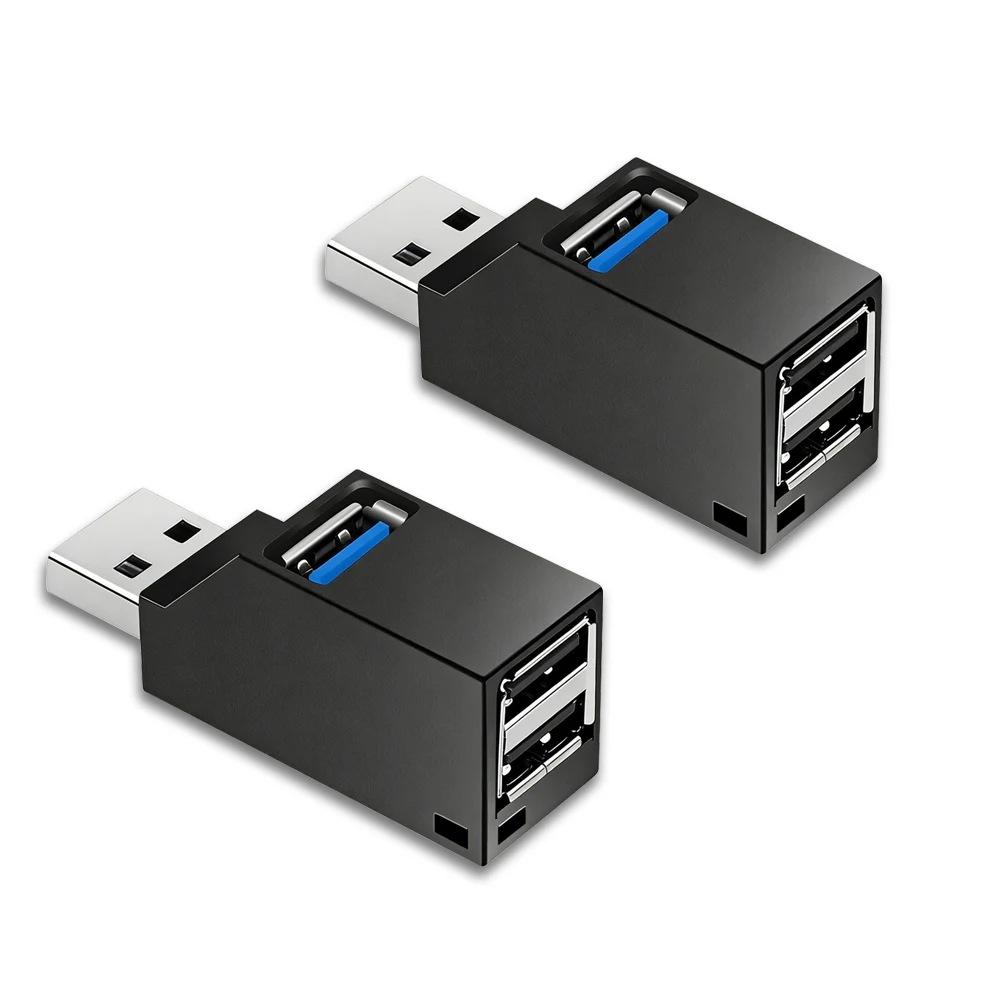 3-in-1 USB HUB USB 3.0 Adapter USB Docking Station USB Splitter Extender OTG Adapter 5Gbps High Speed for PC Laptop Macbook